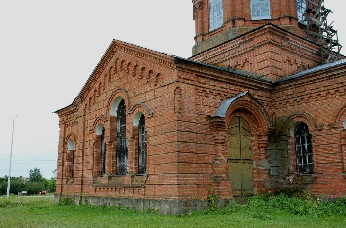 Церковь Сретения Господня, Мечётка (Бобровский район, Воронежская область). архитектурные детали