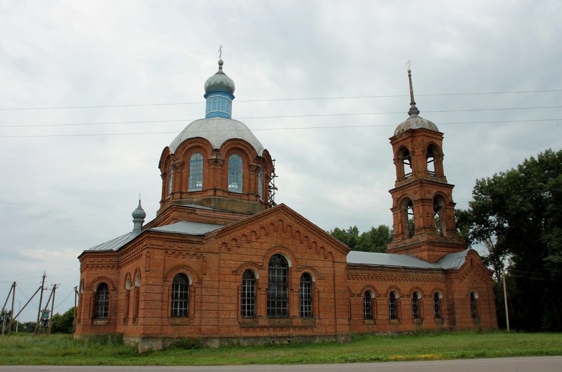 Церковь Сретения Господня, Мечётка (Бобровский район, Воронежская область). фасады