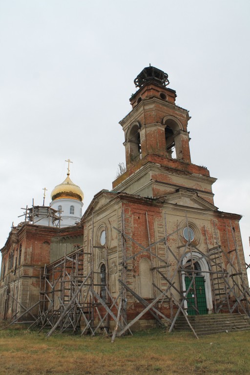 Церковь Троицы Живоначальной, Пыховка (Новохопёрский район, Воронежская область). фасады