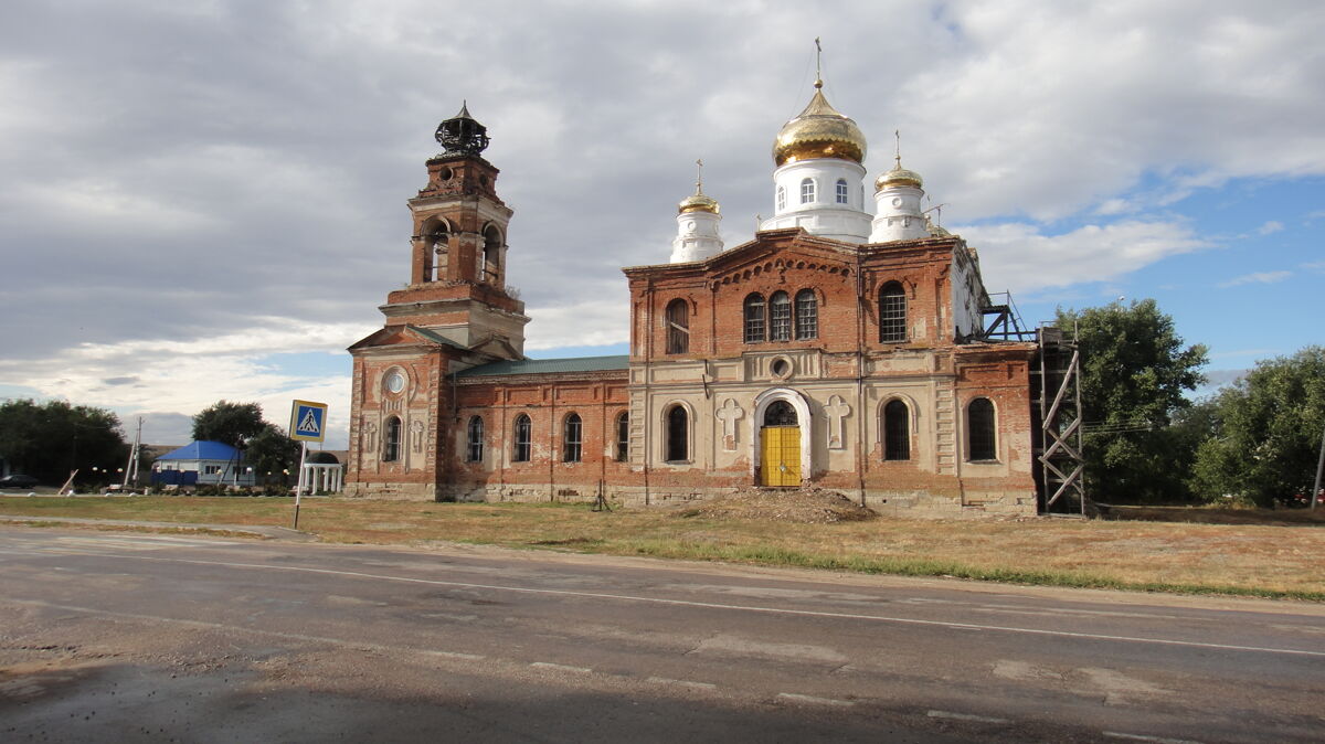 Церковь Троицы Живоначальной, Пыховка (Новохопёрский район, Воронежская область). фасады