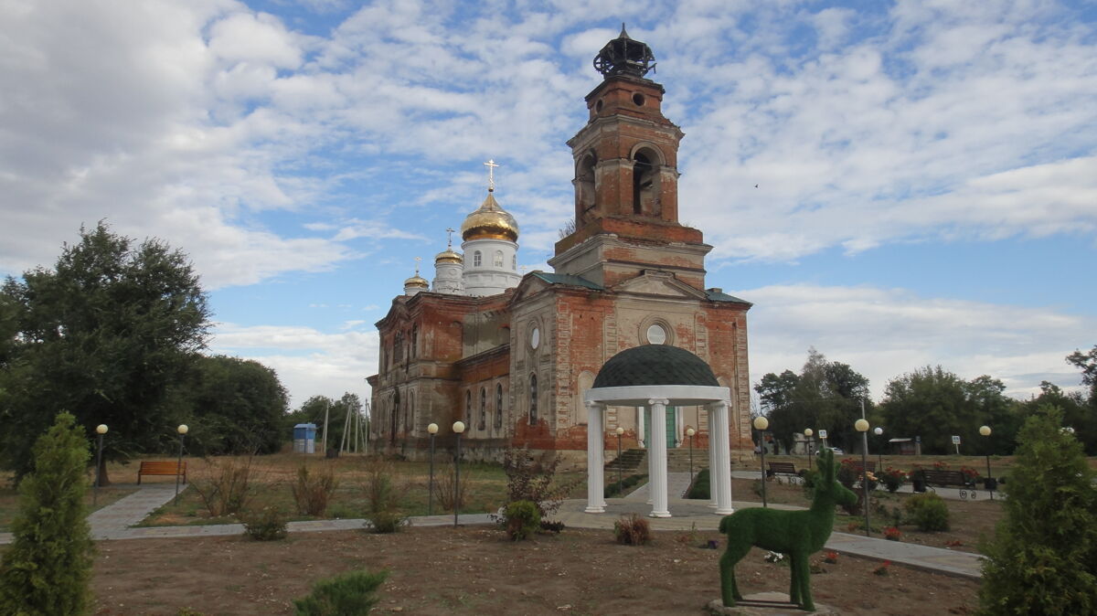 Церковь Троицы Живоначальной, Пыховка (Новохопёрский район, Воронежская область). фасады