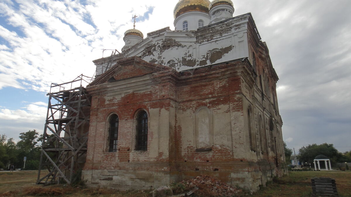 Церковь Троицы Живоначальной, Пыховка (Новохопёрский район, Воронежская область). архитектурные детали
