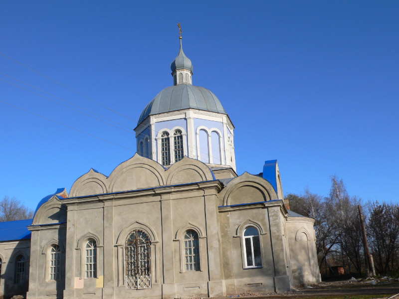 Левая Россошь. Церковь Иоанна Богослова. фасады