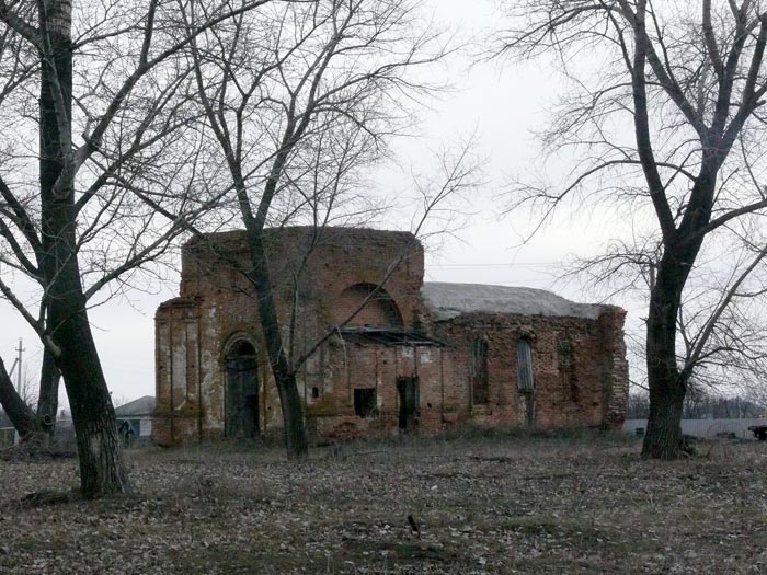 Церковь Георгия Победоносца, Пухово (Лискинский район, Воронежская область). фасады