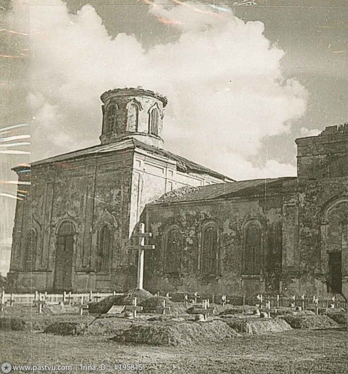 Церковь Георгия Победоносца, Пухово (Лискинский район, Воронежская область). архивная фотография, источник https://pastvu.com