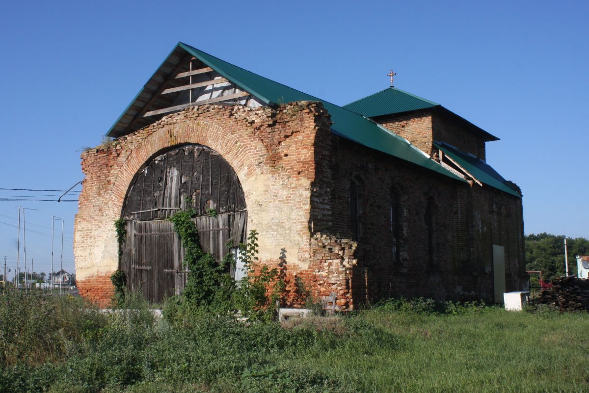 Церковь Георгия Победоносца, Пухово (Лискинский район, Воронежская область). фасады