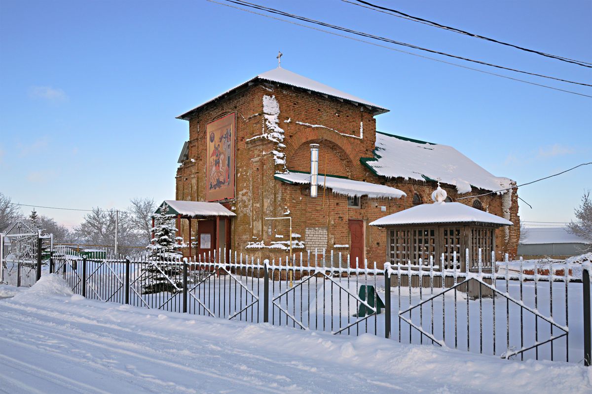 фасады. Церковь Георгия Победоносца, Пухово (Лискинский район, Воронежская область)