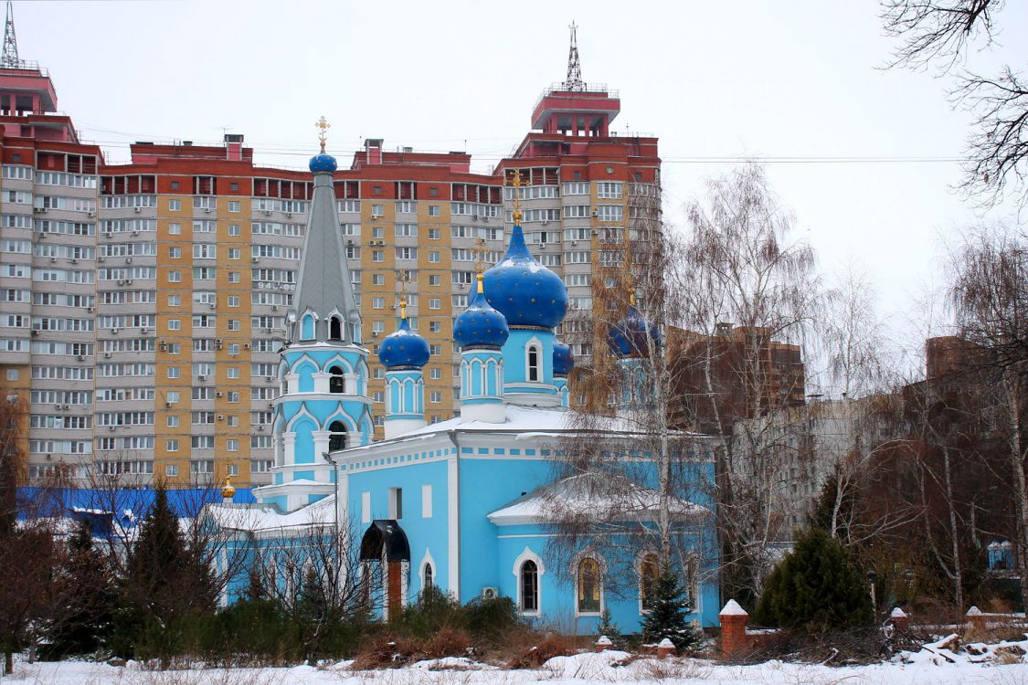 Воронеж. Церковь Успения Пресвятой Богородицы. фасады, Вид с юго-востока