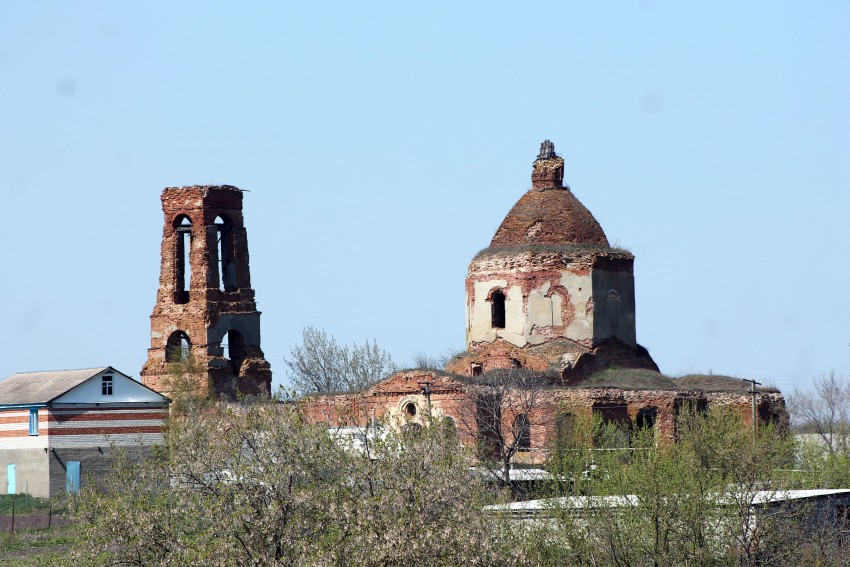 Церковь Рождества Христова, Перлёвка (Семилукский район, Воронежская область). фасады