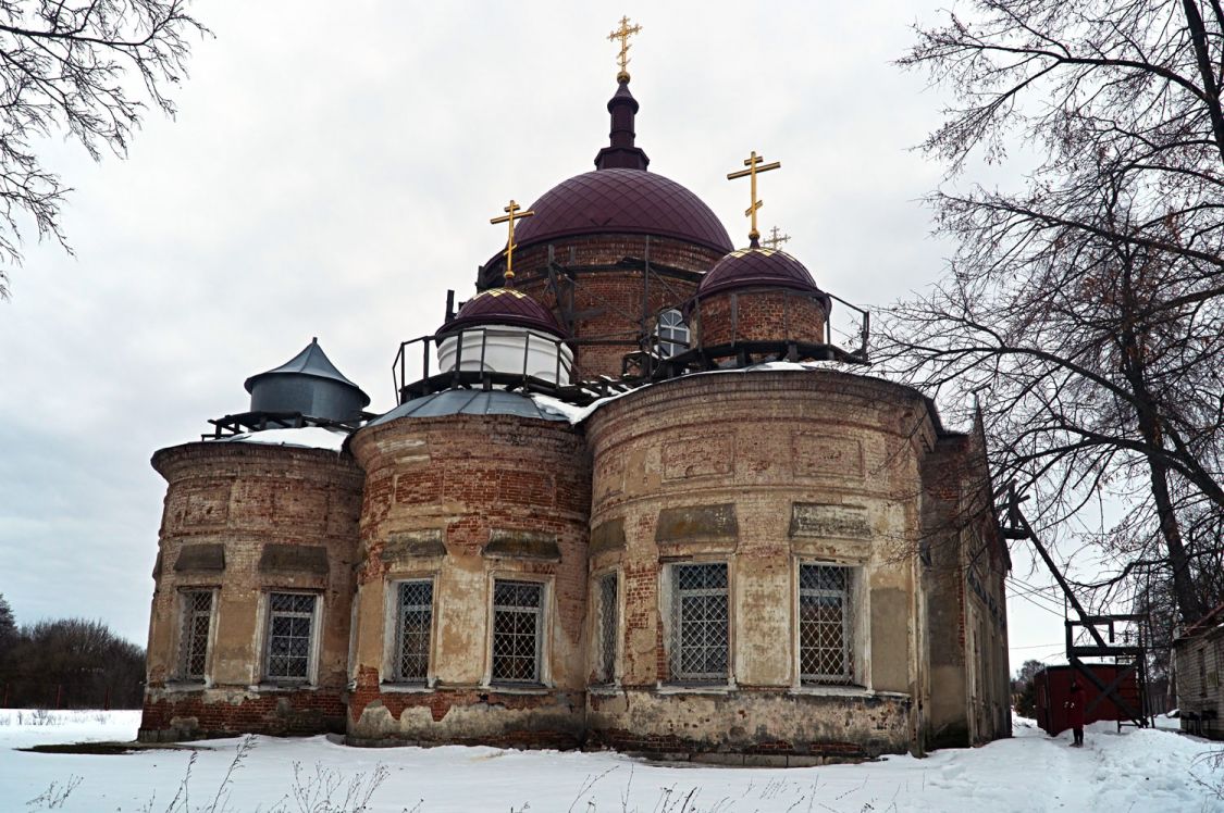Церковь Усекновения главы Иоанна Предтечи, Староживотинное (Рамонский район, Воронежская область). фасады