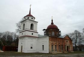 Староживотинное. Церковь Усекновения главы Иоанна Предтечи