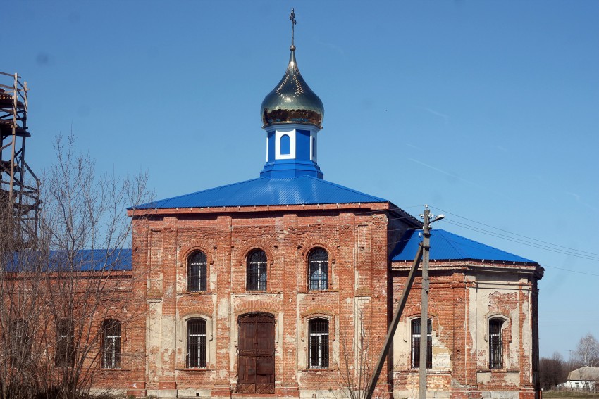 Церковь Владимирской иконы Божией Матери, Карачун (Рамонский район, Воронежская область). архитектурные детали