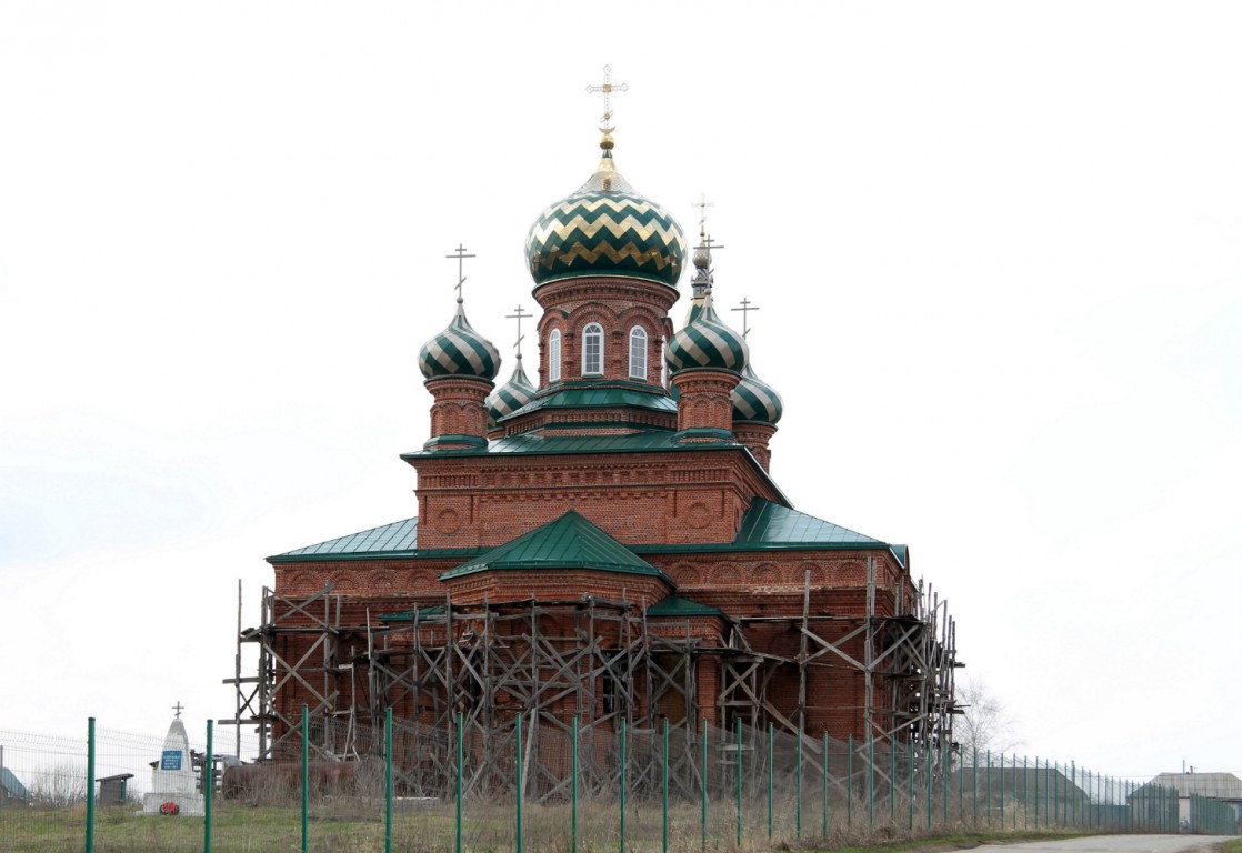 Церковь Параскевы Пятницы, Хвощеватка (Рамонский район, Воронежская область). фасады
