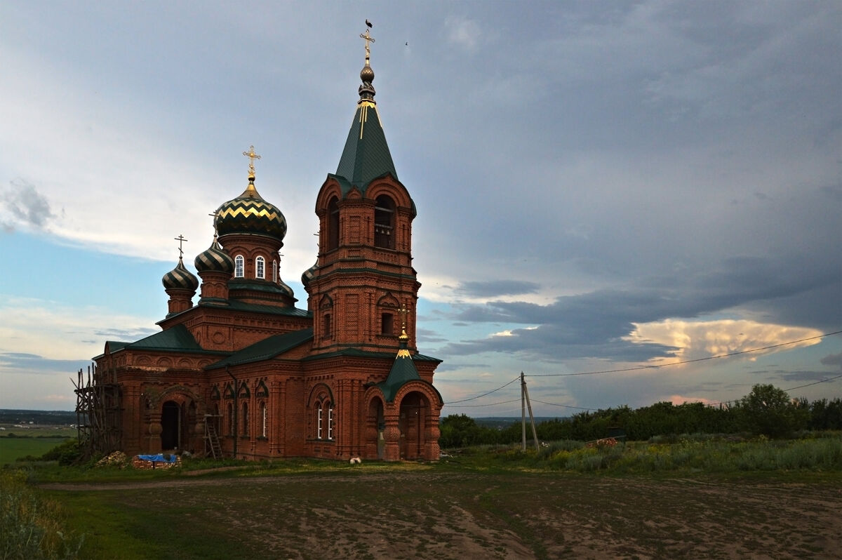 Церковь Параскевы Пятницы, Хвощеватка (Рамонский район, Воронежская область). фасады