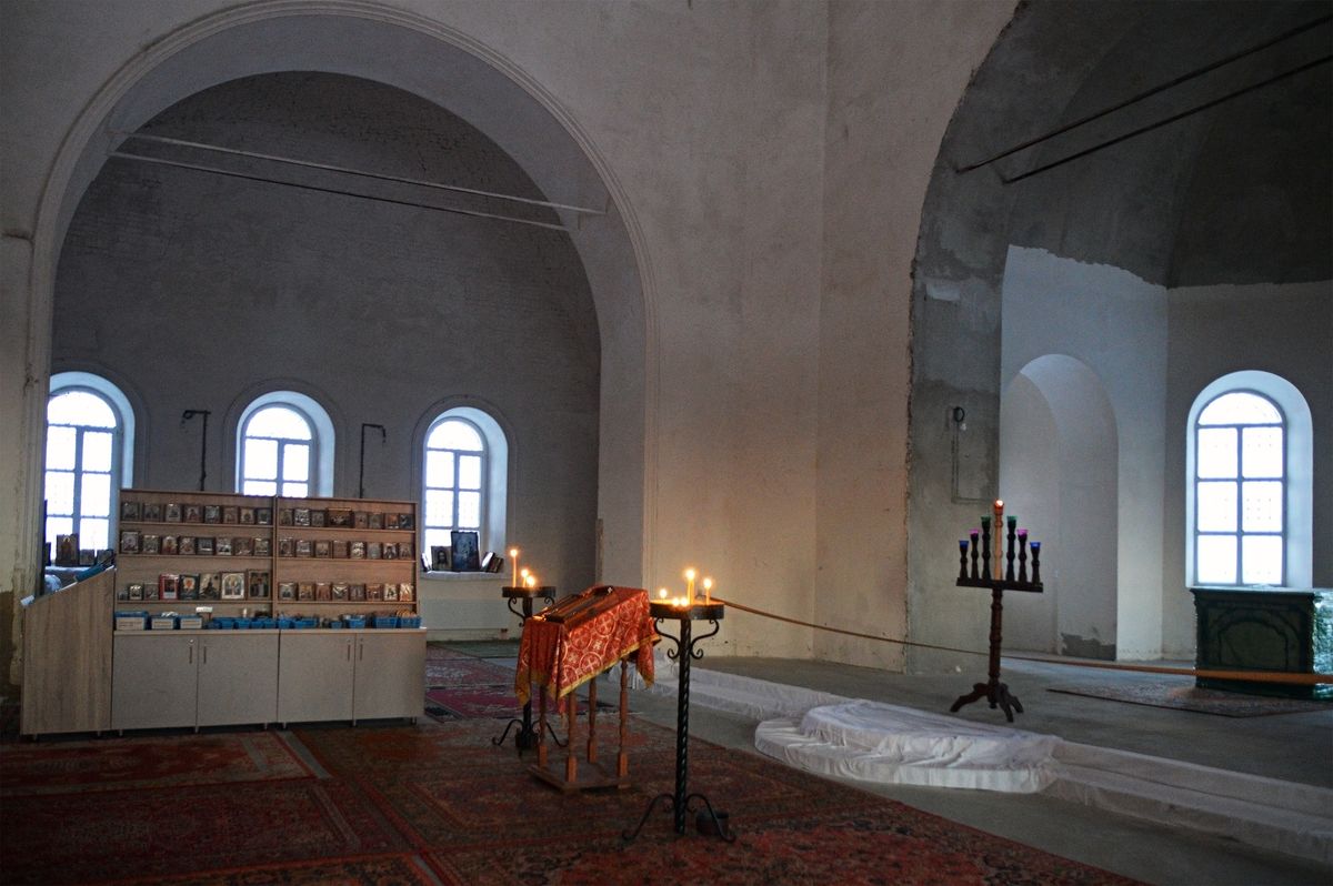 интерьер и убранство. Церковь Параскевы Пятницы, Хвощеватка (Рамонский район, Воронежская область)