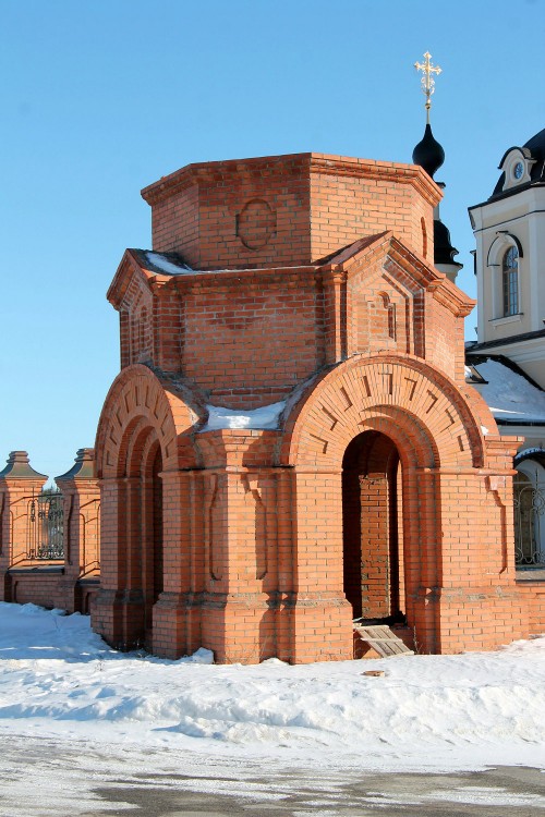 Церковь Николая Чудотворца, Нелжа (Рамонский район, Воронежская область). дополнительная информация, строящаяся часовня рядом с храмом