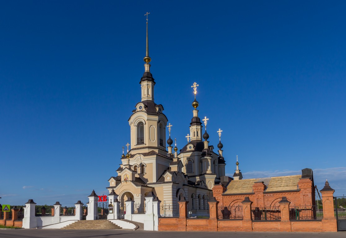 Нелжа. Церковь Николая Чудотворца. фасады, Вид с юго-запада