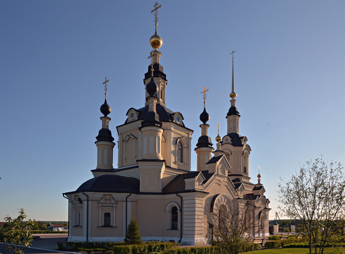 Церковь Николая Чудотворца, Нелжа (Рамонский район), фотография. фасады