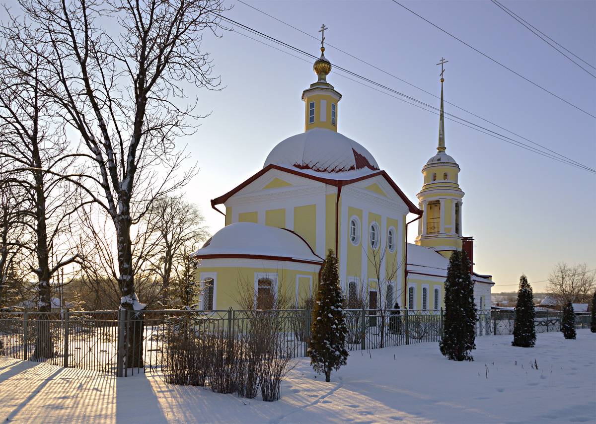 фасады. Церковь Николая Чудотворца, Землянск (Семилукский район, Воронежская область)