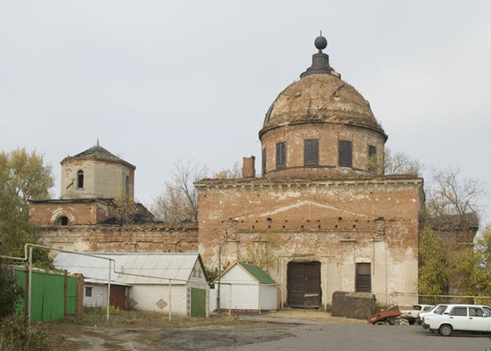 Новохопёрск. Церковь Троицы Живоначальной. фасады