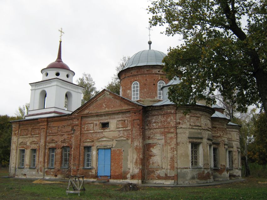Церковь Усекновения главы Иоанна Предтечи, Староживотинное (Рамонский район, Воронежская область). фасады