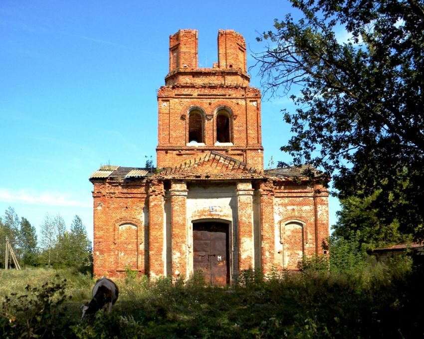 Церковь Владимирской иконы Божией Матери, Карачун (Рамонский район, Воронежская область). фасады