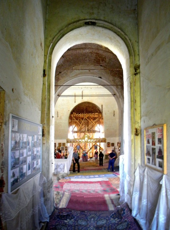 Церковь Параскевы Пятницы, Хвощеватка (Рамонский район, Воронежская область). интерьер и убранство