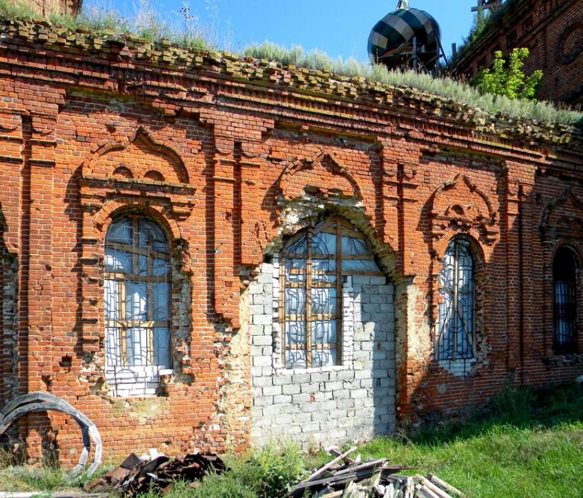 Церковь Параскевы Пятницы, Хвощеватка (Рамонский район, Воронежская область). архитектурные детали