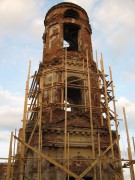 Церковь Михаила Архангела, Колокольня в лесах<br>, Рыкань, Новоусманский район, Воронежская область