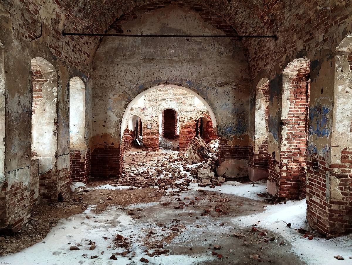 интерьер и убранство. Церковь Богоявления Господня, Губарёво (Семилукский район, Воронежская область)