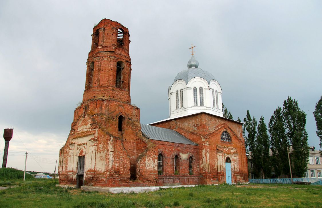 Церковь Вознесения Господня, Озерки (Бутурлиновский район, Воронежская область). фасады