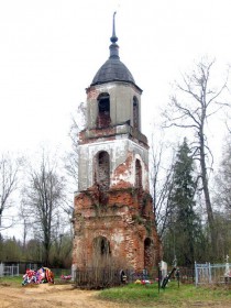 Успенское (Окатово). Колокольня церкви Успения Пресвятой Богородицы