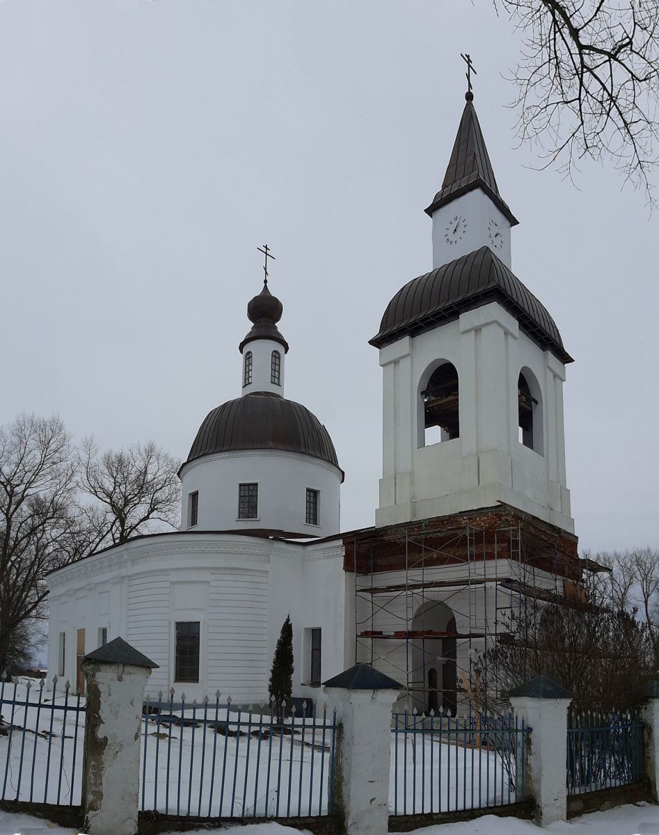 Брасово. Церковь Василия Великого. фасады