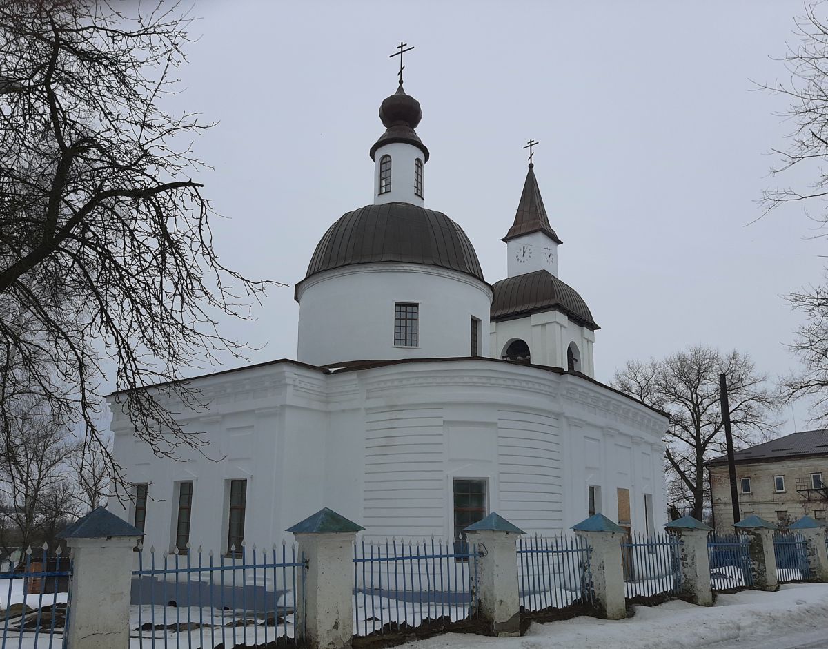 Брасово. Церковь Василия Великого. фасады, Вид с северо-востока