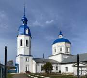 Церковь Тихвинской иконы Божией Матери, Вид с улицы<br>, Санчурск, Санчурский район, Кировская область