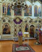 Церковь Тихвинской иконы Божией Матери, Фрагмент главного иконостаса<br>, Санчурск, Санчурский район, Кировская область
