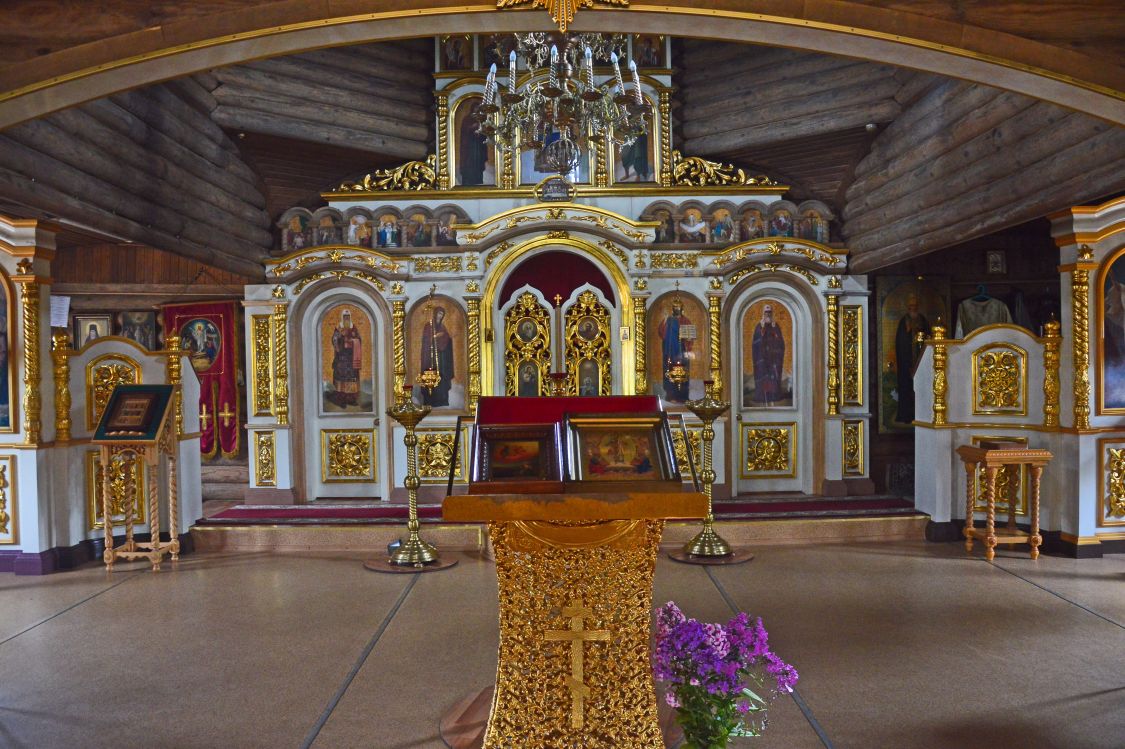 Церковь Сергия Радонежского в Лопатинском, Воскресенск (Воскресенский городской округ, Московская область). интерьер и убранство