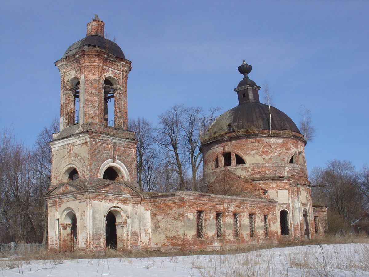 Церковь Корсунской иконы Божией Матери, Дегтево (Ярославский район, Ярославская область). фасады