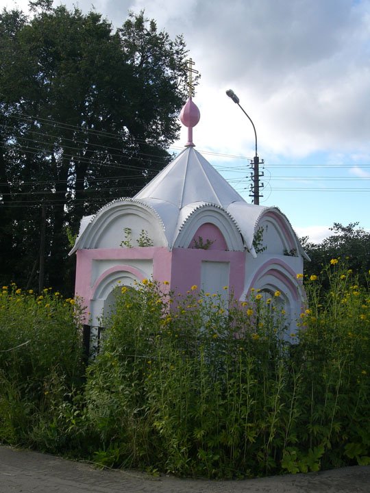 Часовня Никиты мученика, Погорелки (Мытищинский городской округ и гг. Долгопрудный, Лобня, Московская область). фасады