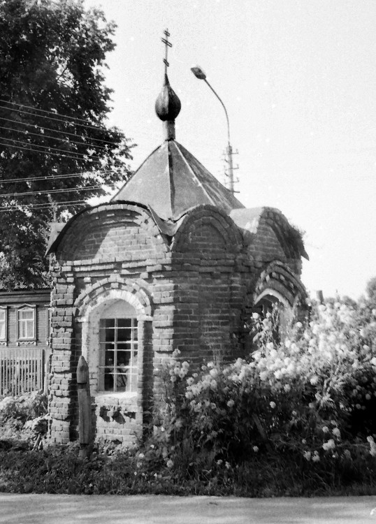 Часовня Никиты мученика, Погорелки (Мытищинский городской округ и гг. Долгопрудный, Лобня, Московская область). фасады