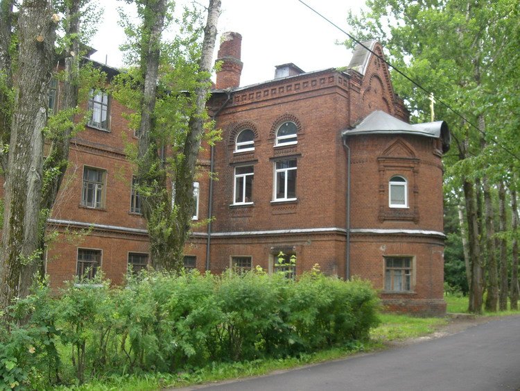 Церковь Спаса Нерукотворного Образа (домовая), Здравница (Мытищинский городской округ и гг. Долгопрудный, Лобня, Московская область). фасады