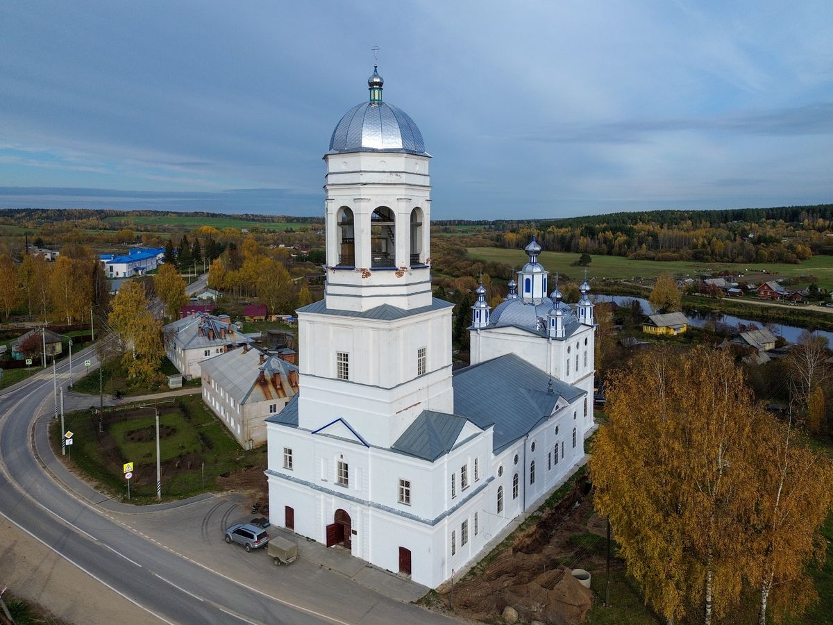Церковь Богоявления Господня, Пежма (Вельский район, Архангельская область). фасады