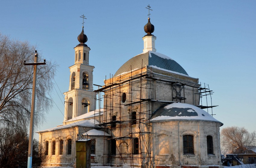 Церковь Покрова Пресвятой Богородицы в Ерине, Ерино (Новомосковский административный округ (НАО), г. Москва). фасады