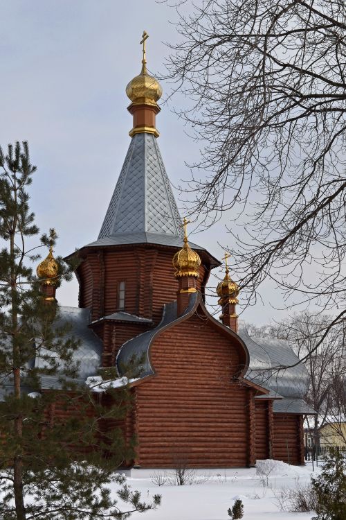Церковь Иверской иконы Божией Матери, Жуковский (Раменский район и гг. Бронницы, Жуковский, Московская область). фасады