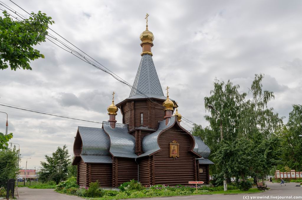 Церковь Иверской иконы Божией Матери, Жуковский (Раменский район и гг. Бронницы, Жуковский, Московская область). фасады