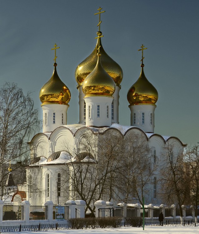 Жуковский. Церковь Спаса Преображения. фасады