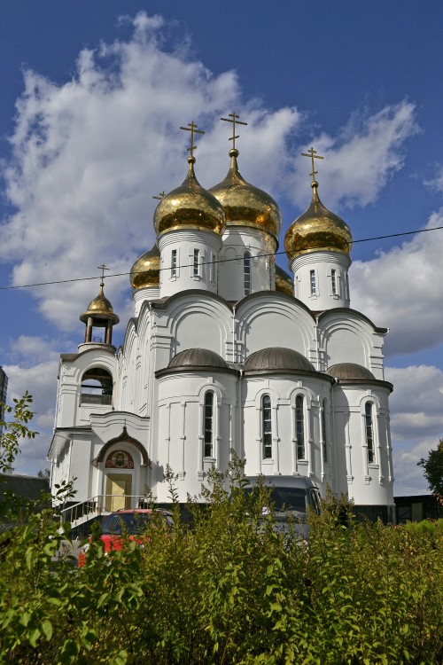 Жуковский. Церковь Спаса Преображения. фасады