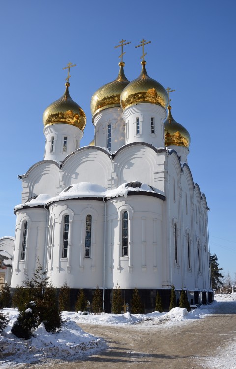 Жуковский. Церковь Спаса Преображения. фасады