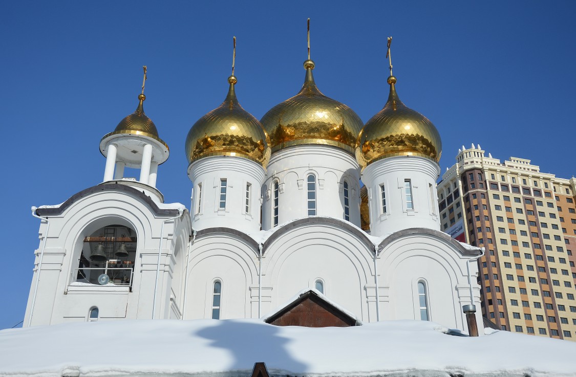 Жуковский. Церковь Спаса Преображения. архитектурные детали