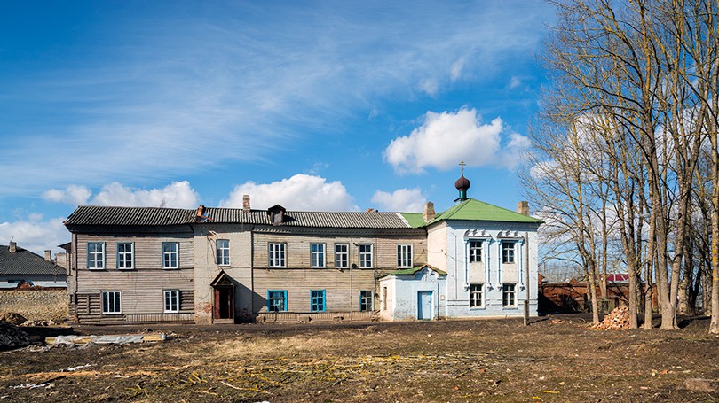 Курковицы. Пятогорский монастырь. Церковь иконы Божией Матери 